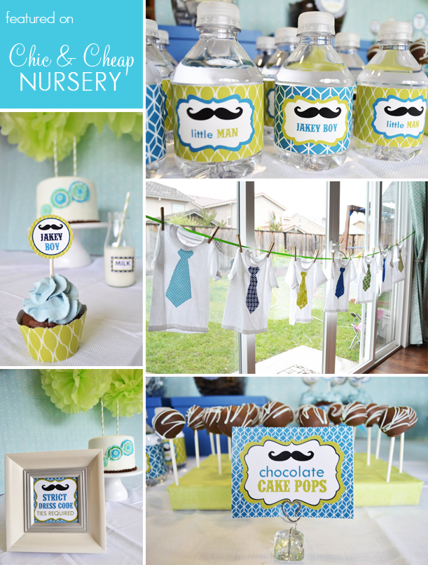 Little Mister Party Inspiration Lilybuttondesign